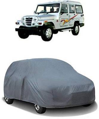 QualityBeast Car Cover For Mahindra Marshal (Without Mirror Pockets)(Grey)