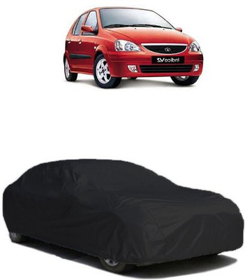 QualityBeast Car Cover For Tata Indica V2 (Without Mirror Pockets)(Black)