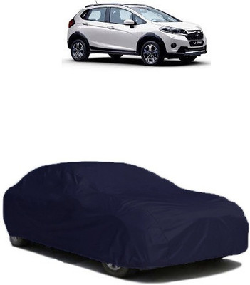 QualityBeast Car Cover For Honda WRV (Without Mirror Pockets)(Blue)