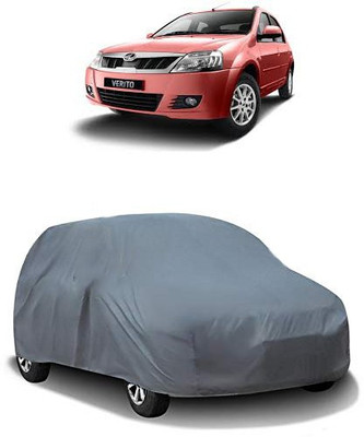 QualityBeast Car Cover For Mahindra Verito (Without Mirror Pockets)(Grey)