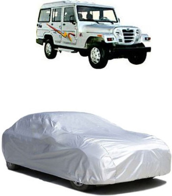 QualityBeast Car Cover For Mahindra Marshal (Without Mirror Pockets)(Silver)