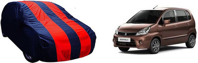 QualityBeast Car Cover For Maruti Suzuki Zen Estilo (Without Mirror Pockets)(Red, Blue)