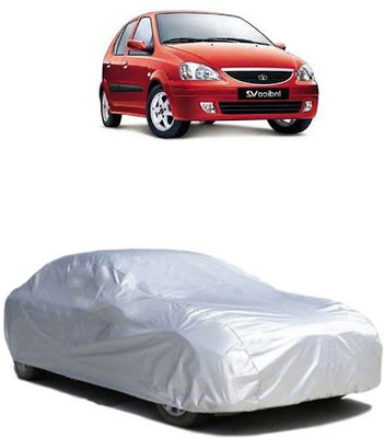 QualityBeast Car Cover For Tata Indica V2 (Without Mirror Pockets)(Silver)