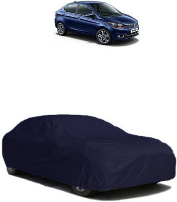 QualityBeast Car Cover For Tata Tigor (Without Mirror Pockets)(Blue)