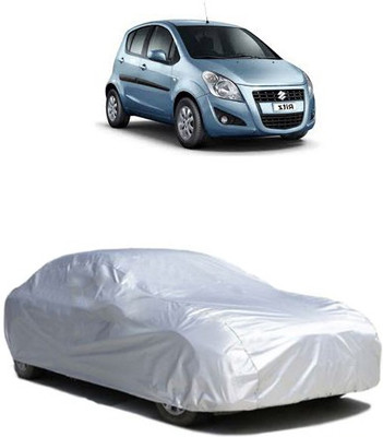 QualityBeast Car Cover For Maruti Suzuki Ritz (Without Mirror Pockets)(Silver)
