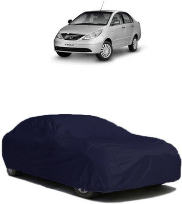 QualityBeast Car Cover For Tata Manza (Without Mirror Pockets)(Blue)