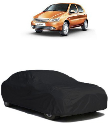 QualityBeast Car Cover For Tata Indica (Without Mirror Pockets)(Black)
