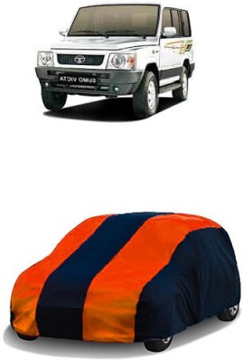 QualityBeast Car Cover For Tata Sumo Victa (Without Mirror Pockets)(Orange, Black)