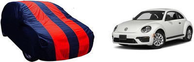 QualityBeast Car Cover For Volkswagen Beetle (Without Mirror Pockets)(Red, Blue)