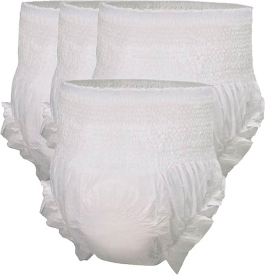 

CARETEK Pant Style Pullup Pack of 4 Adult Diapers - L - XL(4 Pieces)