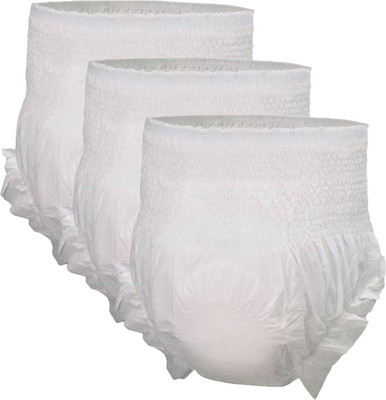 

CARETEK Pant Style Pullup Pack of 3 Adult Diapers - M - L(3 Pieces)