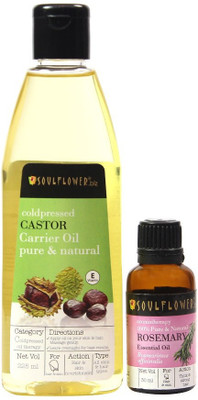 

Soulflower Castor Rosemary Regime Hair Oil(346 g)