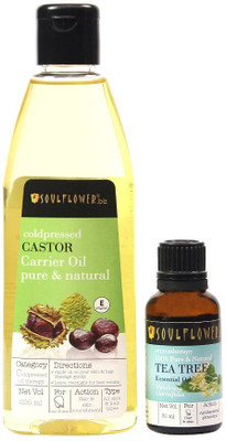

Soulflower Castor Tea Tree Regime(346 g)