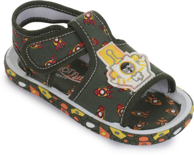 

Footfun by Liberty Boys & Girls Slip-on Sports Sandals(Green, L.green