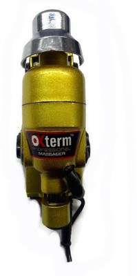OXTERM Head And Body Powerful Double Speed Floating Action Massager(Golden)
