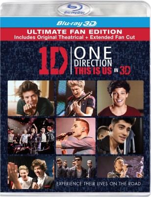 One Direction: This is Us (Blu-ray 3D) (Ultimate Fan Edition | Includes Original Theatrical + Extended Fan Cut) (Region Free | US Import)(3D Blu-ray English)