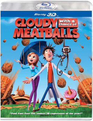 

Cloudy with a Chance of Meatballs (Blu-ray 3D) (Region Free | US Import)(3D Blu-ray English)