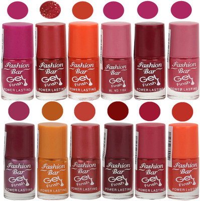 

Fashion Bar Rani Pink,Glitter Red,Orange,Pink,Deep Red,Pink,Shiny Purple,Peaches Orange,Shimmer Red,Maroon,Deep Pink,Orange Nail polish Rani Pink,Glitter Red,Orange,Pink,Deep Red,Pink,Shiny Purple,Peaches Orange,Shimmer Red,Maroon,Deep Pink,Orange(Pack of