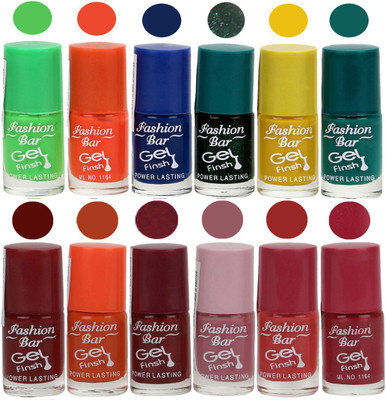 

Fashion Bar Light Green,Neon Orange,Blue,Glitter Green,Yellow,Green,Maroon,Orange,Shimmer Maroon,Light Purple,Pink,Shimmer Red, Nail polish Light Green,Neon Orange,Blue,Glitter Green,Yellow,Green,Maroon,Orange,Shimmer Maroon,Light Purple,Pink,Shimmer Red,