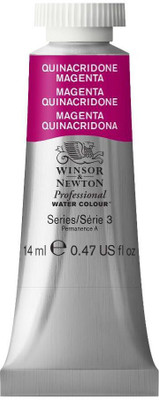 Winsor & Newton Professional Water Colour - Tube of 14 ML - Quinacridone Magenta (545)(Set of 1, Quinacridone Magenta)