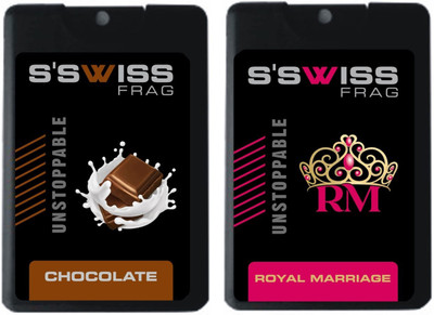 

S'SWISS COMBO 2 PACK CHOCOLATE AND ROYAL MARRIAGE Perfume - 40 ml(For Men & Women)
