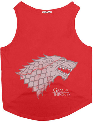 

Ruse Tank for Dog(Poppy Red
