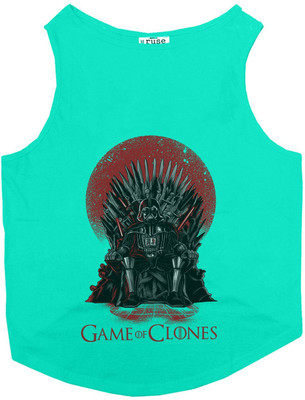 

Ruse Tank, T-shirt for Dog(Aqua Green
