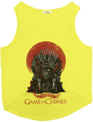 

Ruse Tank, T-shirt for Dog(Yellow