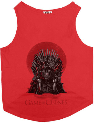 

Ruse Tank for Dog(Poppy Red