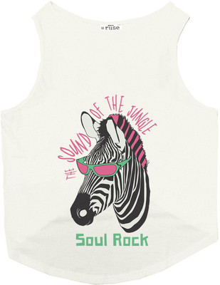 

Ruse Tank Top for Dog(Ecru, White
