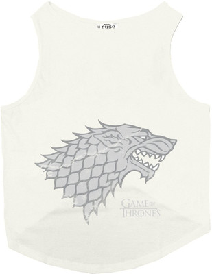 

Ruse Tank, T-shirt for Dog(Ecru, White