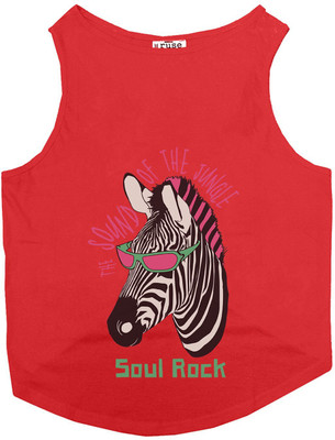 

Ruse Tank for Dog(Poppy Red