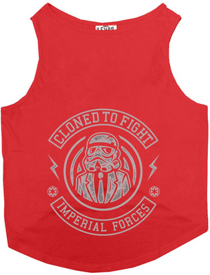 Ruse Tank for Dog(Poppy Red