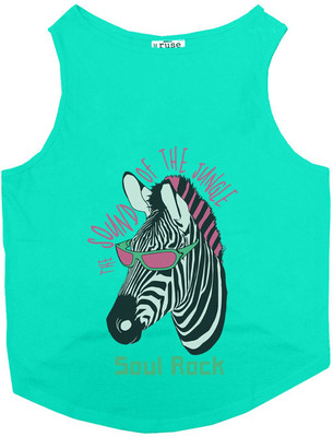 Ruse Tank, T-shirt for Dog(Aqua Green