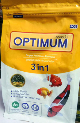 

Foodie Puppies Optimum 3 in 1 Super Formula Fish Food for Carp, Goldfish and Cichlid Spirulina 6% Floating Type Small Pellet 800 g Dry Fish Food