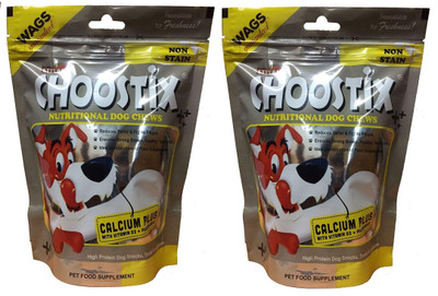 

Choostix Calcium Plus Stix 450g Dog Treat(450 g, Pack of 2)