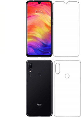 Sajni Creations Front and Back Screen Guard for Mi Redmi Note 7, Mi Redmi Note 7 Pro, Mi Redmi Note 7S(Pack of 2)