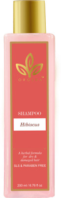 

orgera Herbal Sulfate free Shampoo Hibiscus for hair damage(200 ml)
