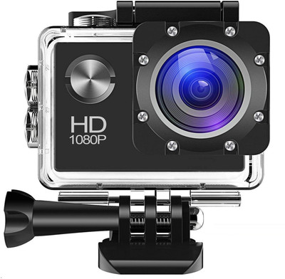 

BIRATTY 1080p Sports Camera With Multi Language & Micro SD Card Slot Sports and Action Camera(Black, 12 MP)