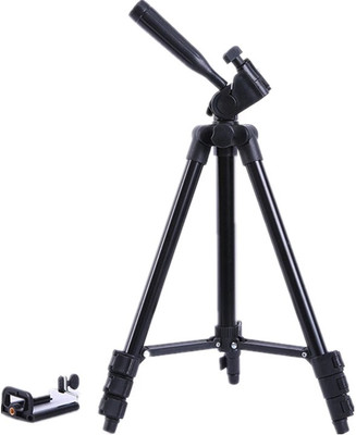 

LIFEMUSIC Best Quality Professional Portable Legs Aluminium Flexible Tripod Stand Best Use for Make Videos On Youtube,Tiktok,Vigo Video,Snapchat and Dubsmash Tripod(Black, Supports Up to 1500 g)