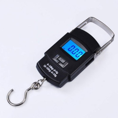 

BUYWELL Weighing 50KG Digital Heavy Duty Portable 50Kg Scale for Kitchen and Luggage (WH-A08) Weighing Scale(Black)