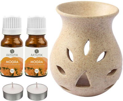 Aatiutik Mogra Diffuser Set AT-2TL_GRAINTDIF_2MOG(5 x 4 ml)