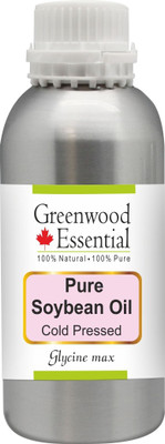 

Greenwood Essential Pure Soybean Oil (Glycine max) 100% Natural Therapeutic Grade Cold Pressed(300 ml)