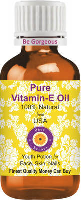 

Deve Herbes Pure Vitamin E Oil 100% Natural Therapeutic Grade(30 ml)