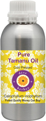 

Deve Herbes Pure Tamanu Oil (Calophyllum inophyllum) 100% Natural Therapeutic Grade Cold Pressed(300 ml)