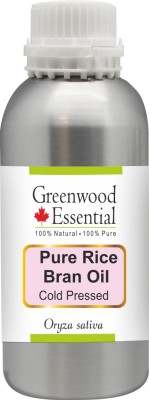 

Greenwood Essential Pure Rice Bran Oil (Oryza sativa) 100% Natural Therapeutic Grade Cold Pressed(1250 ml)