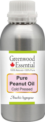 

Greenwood Essential Pure Peanut Oil (Arachis hypogeae) 100% Natural Therapeutic Grade Cold Pressed(300 ml)