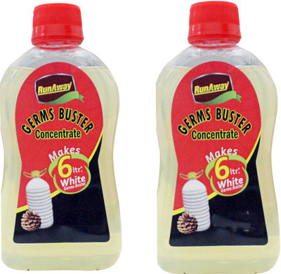 

Runaway Germs Buster Concentrate Combo Offer Phenyl(200 ml, Pack of 2)