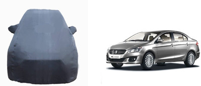 AUTO STAR Car Cover For Maruti Suzuki Ciaz (With Mirror Pockets)(Grey)