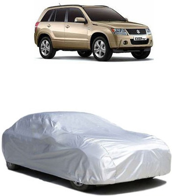 QualityBeast Car Cover For Maruti Suzuki Grand Vitara (Without Mirror Pockets)(Silver)